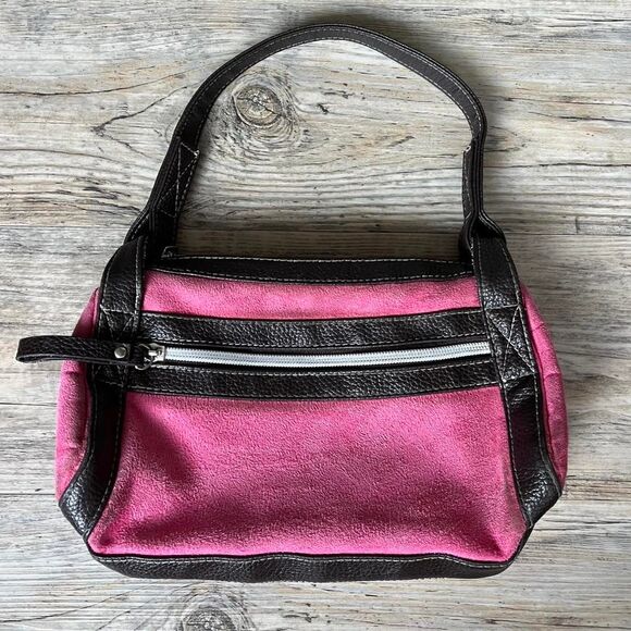 Victoria's Secret Bag Women's Pink and Brown Y2K Vintage - Picture 1 of 8